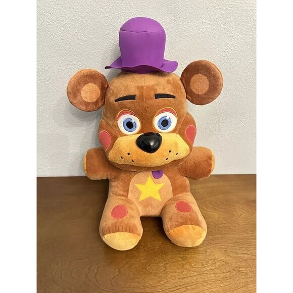 FNAF Jumbo Plush Freddy Fazbear’s Pizzeria Simulator Bear 16 Inch Funko - Picture 4 of 6